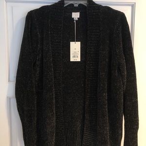 Cozy black sweater